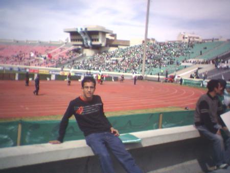 moi au stade le jour de la final de la coupe d arabe